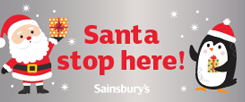 Santa Stop Here - Personalised