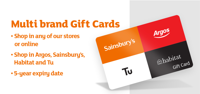 Sainsbury's eGift Cards - Buy Digital Gift Cards Online at Sainsbury's